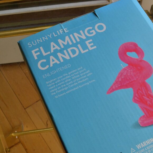 SunnyLife Flamingo Candle - Picture 7 of 10